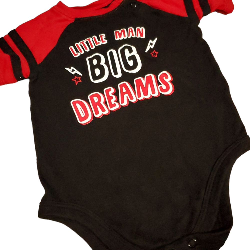 Garanimals Baby Boys Shirt Size 18 Months Red Black